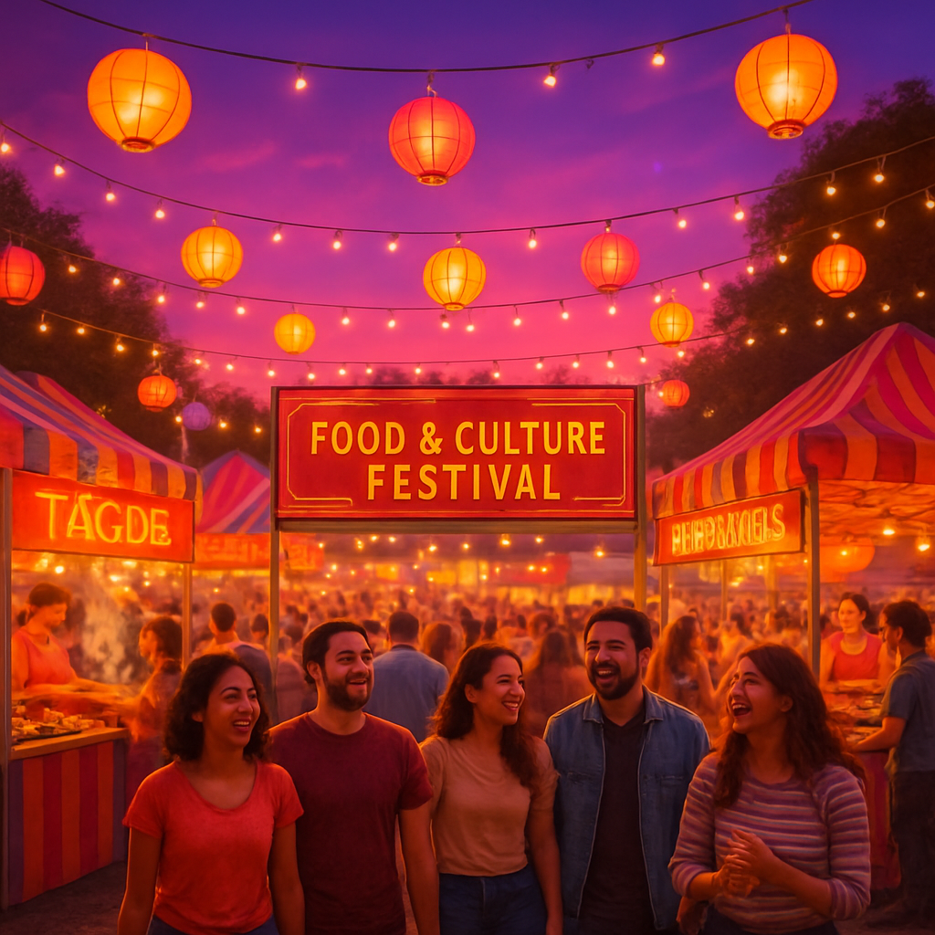 Cultural festival lanterns